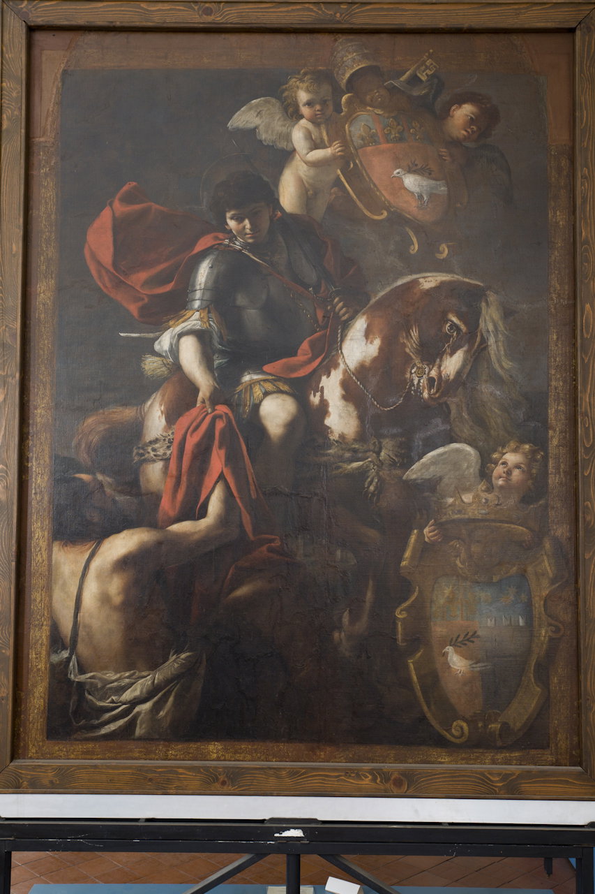 stendardo by Mattia Preti (attribuito) (met&agrave; XVII)